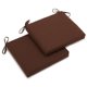 thumbnail image 1 of Cushions Blazing Needles, sarga, color chocolate, juego de 2 unidades, 1 of 2