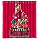 thumbnail image 1 of Cortina de ducha Phoenix Coyotes, juego de cortina de baño con ganchos, tamaño 60 x 72 pulgadas, 1 of 3