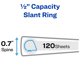 thumbnail image 2 of Carpeta de 3 anillas Avery Durable View 0.5 Slant Ring, paquete de 4, 2 of 7