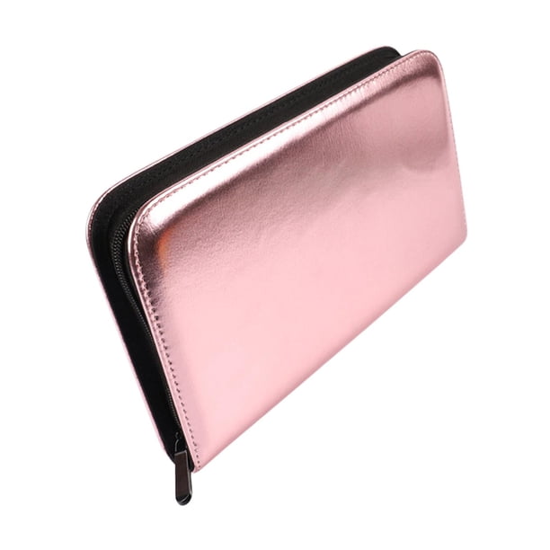 Bolsa para tijeras, portátil, soporte para tijeras de peluquero, resistente al agua, estuches para tijeras de peluquería, herramienta para peluqueros, Rosa