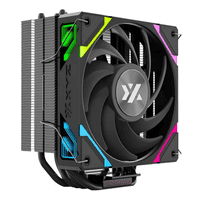 Genérico - Disipador Para Cpu Xyz Thermax 6, A-Rgb, Intel/Amd, Negro