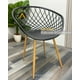 thumbnail image 3 of Pack 2 Sitiales Butaca Mesh Polipropileno Para Living O Terraza - Negro, 3 of 3