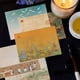 thumbnail image 3 of 80pcs Chinese Notebook Creative Oil Painting Stickers - Colorful Note Paper for Scrapbooking, Journaling & Leaving Messages!, 3 of 4