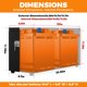 thumbnail image 2 of Caja de Baterías Sidasu 12V Doble Impermeable de Acero Inoxidable, 2 of 7