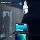 thumbnail image 2 of Camara Smart Ip Ampolleta Motorizada 360° Nocturna Blanco, 2 of 3