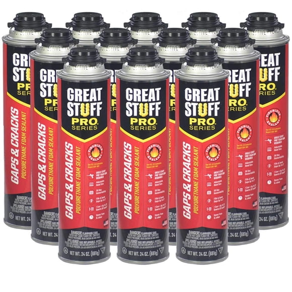 Sellador aislante de espuma GREAT STUFF PRO Gaps & Cracks, 700 ml