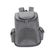thumbnail image 3 of Mochila transportadora para mascotas, mochila para gatos, bolsas de transporte, bolsa de viaje portátil para excursiones, transportadores para gatos p Gris 6.6lb, 3 of 5