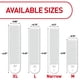 thumbnail image 3 of Tiras para colgar cuadros Command, 6,8 kg, 120 pares, color blanco, 3 of 9