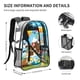 thumbnail image 3 of Constructores De Bugs Bunnymochila Transparente Temática Resistente Y Duradera Bolsa See through Para Trabajo Deporte Universidad Y Viaje 31 × 43 Cm, 3 of 6