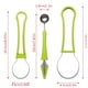 thumbnail image 3 of Effortlessly Carve and Scoop Fruits with our 3-Piece Stainless Steel Set - Includes Reusable Watermelon Spoon, Creative Carving Knife, and Fruit Peeler - Perfect for Your Kitchen Needs!, 3 of 4