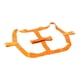 thumbnail image 1 of Correas de neumático de equilibrio de transporte de rueda trasera de motocicleta, arnés de transporte de neumático de poliéster fuerte resistente, Naranja, 1 of 5