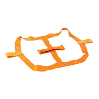 Magideal - Correas De Neumático De Equilibrio De Transporte De Rueda Trasera De Motocicleta, Arnés De Transporte De Neumático De Poliéster Fuerte Resistente, Naranja