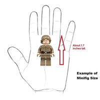 Lego Star Wars: Minifigura De La Estrella De La Muerte - Princesa Leia Carrie Fisher (7515