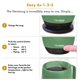 thumbnail image 4 of Taza de café Nextmug con temperatura controlada, autocalentable, 400 ml, 4 of 6