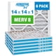 thumbnail image 1 of Filtro De Aire Merv 8 14x14x1 6 Unidades Para Hvac, 1 of 5