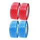 thumbnail image 2 of 2 Pares De Cintas Para Envolver Palos De Golf De Cuero PU Rojo Y Azul, 2 of 5