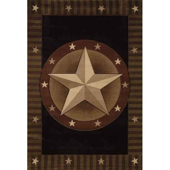 Tapete decorativo United Weavers Contours Austin Onyx 55 cm x 85 cm