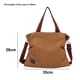 thumbnail image 2 of Bolso bandolera de lona para mujer, bolso de lona artístico de moda para el tiempo libre., 2 of 5