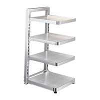 Magideal - Soporte Para Utensilios De Cocina, Organizador De Ollas Y Sartenes, Rejilla Para Almacenamiento Eficiente , 4 Niveles
