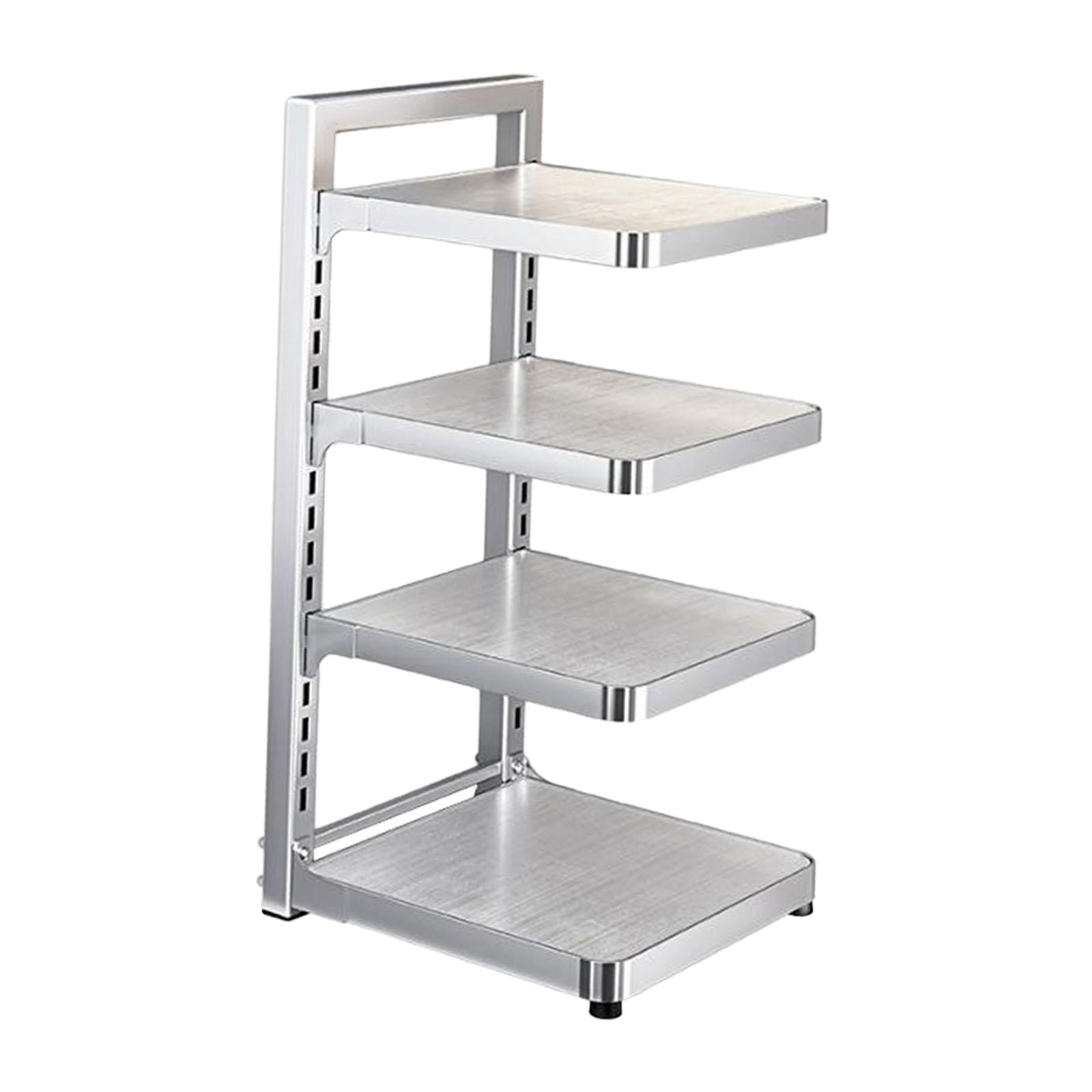 Magideal - Soporte Para Utensilios De Cocina, Organizador De Ollas Y Sartenes, Rejilla Para Almacenamiento Eficiente , 4 Niveles