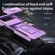 thumbnail image 4 of Funda Armada para Google Pixel 9 Pro XL con Tapa Deslizante y Soporte Magnético Giratorio Morado, 4 of 5
