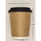 thumbnail image 2 of VASOS CAFÉ  PLA 8 OZ CON TAPA PLA 350 UNID, 2 of 5