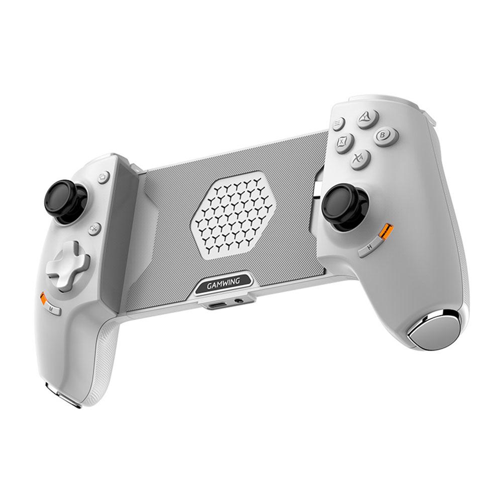 Genérico - Mando De Juego Telescópico Para Móvil Con Sensor Hall Conexión Inalámbrica Tipo-C Modo Dual Para Ps5 Ios Android Harmonyos-Blanco