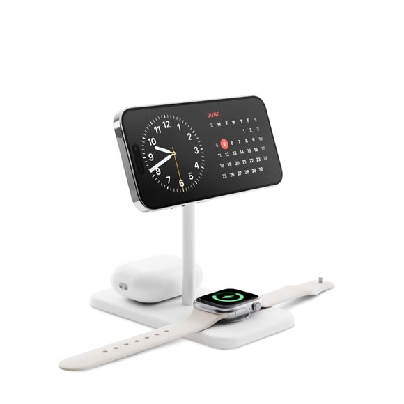 Base de carga Twelve South HiRise 3 Deluxe blanca