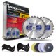 thumbnail image 1 of Cuchilla de sierra Toolway 20 cm 24 dientes Dado set de 23 piezas – eje 5/8\", 1 of 9