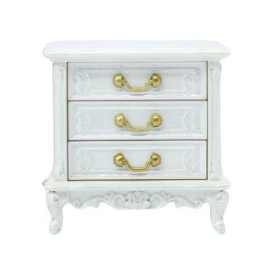 Magideal - 1:16 1:12 Dollhouse Night Stands Mini S De Noche Muebles Modelo Miniatura De Noche Gabinete Simulación Accesorio Proyectos De Bricolaje , 3 Capas