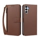 thumbnail image 1 of Funda Tipo Billetera para samsung galaxy A35 5G con Soporte y Bolsillo con Cierre Marrón, 1 of 1