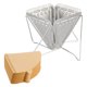 thumbnail image 1 of Vierta Sobre El Soporte Del Filtro De Café Goteador De Café Plegable Para Acampar Senderismo, 1 of 5