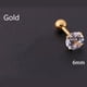 thumbnail image 1 of Gorgeous Crystal Inlaid Rhinestone Zircon Earrings - Stylish Stainless Steel Studs for Men, 1 of 5
