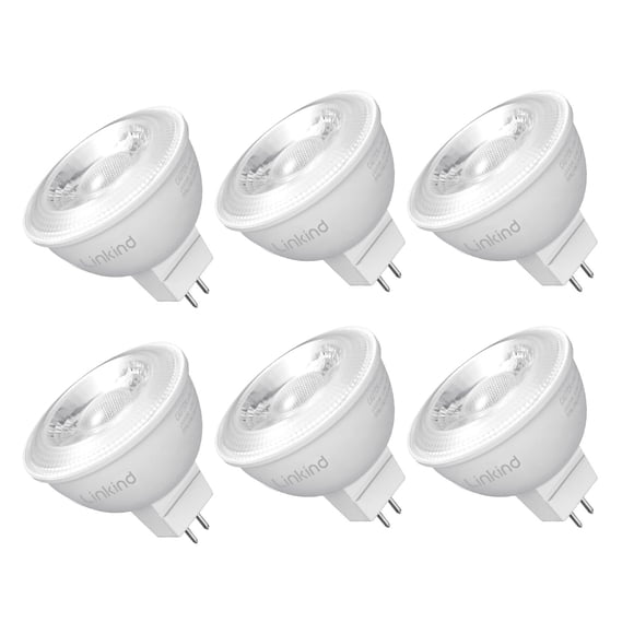 Bombilla LED Linkind MR16 regulable de 6,5 W (equivalente a 70 W), 3000 K