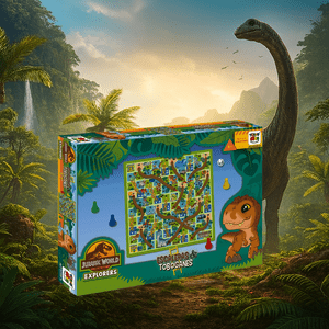 Toyng - Escalera Y Toboganes - Jurassic Explorer