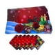 thumbnail image 1 of Set Individual Posavaso Velas Rosas Navidad de 27x43 cms, 1 of 2