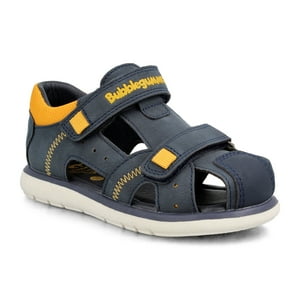 Zapatilla Niño Bubblegummers Dexter Azul Marino - Amarillo
