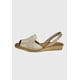 thumbnail image 1 of Sandalia Cuero Gigi Beige metalizado, 1 of 5
