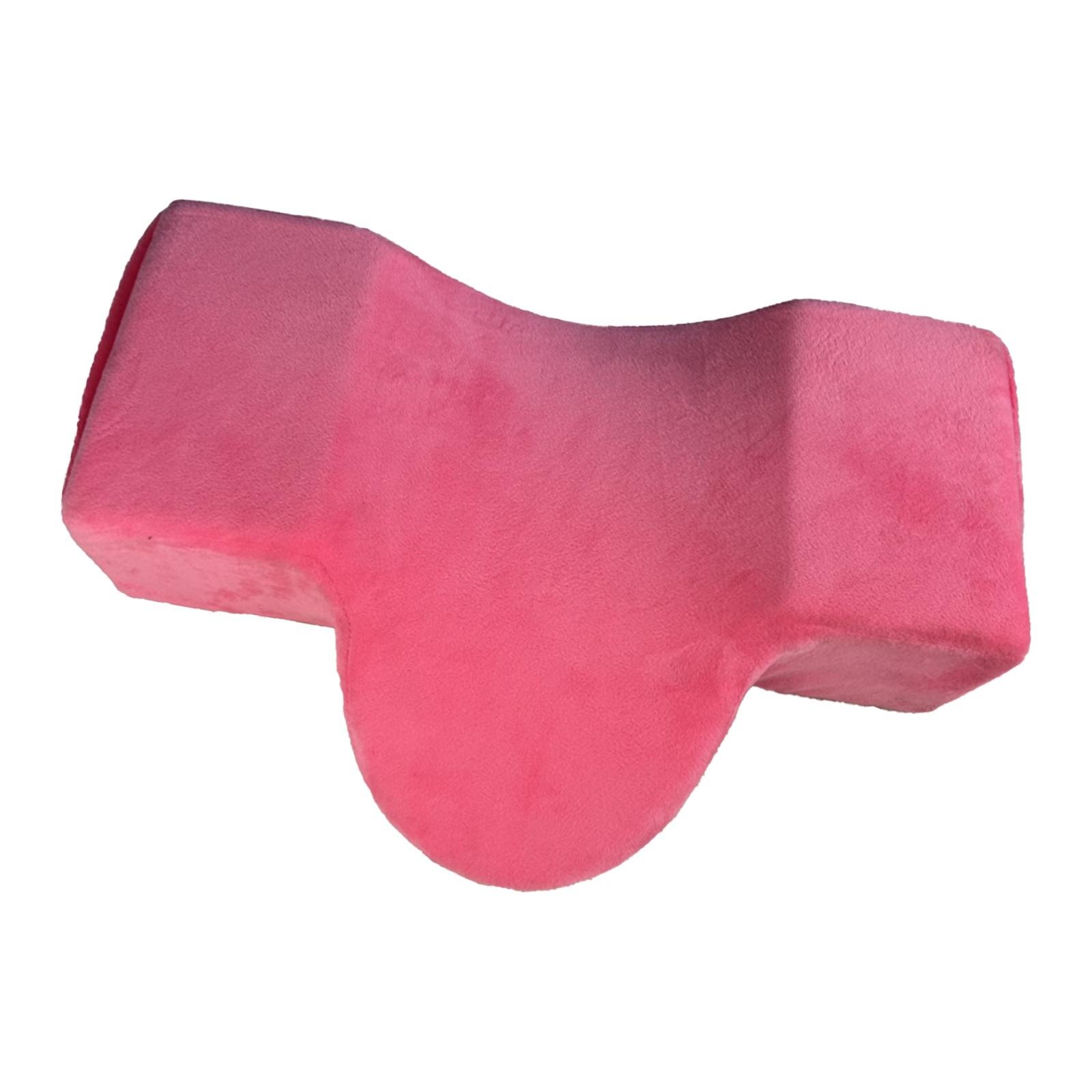 Magideal - Almohada Para El Cuello Con Extensión De Pestañas, Almohada Para Pestañas, Almohada Para Extensión De Pestañas En Forma De U, Almohada Para El Cuello Rosa Roja