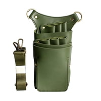 Xusx111 - Bolsa De Tijeras Para Estilista Esenciales Herramientas Bolsa, Cuero Pu Salón De Pelo Tijeras Profesionales Bolsa Para Peluqueros Con Cinturón De Hombro