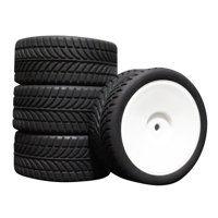 Bothyi - 4X 1/10 Rc Car Wheel Neumáticos Repuestos Para Hpi / Hsp 94123 94122 6085