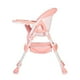 thumbnail image 3 of Silla De Comer Bebe Eco Cuero Ajustable Rosada, 3 of 7