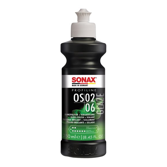 Pulimento para coche SONAX Glaze 250 ml Protección cerámica SiO₂