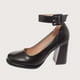 thumbnail image 2 of Zapato Tacón Negro Vía Franca, 2 of 5