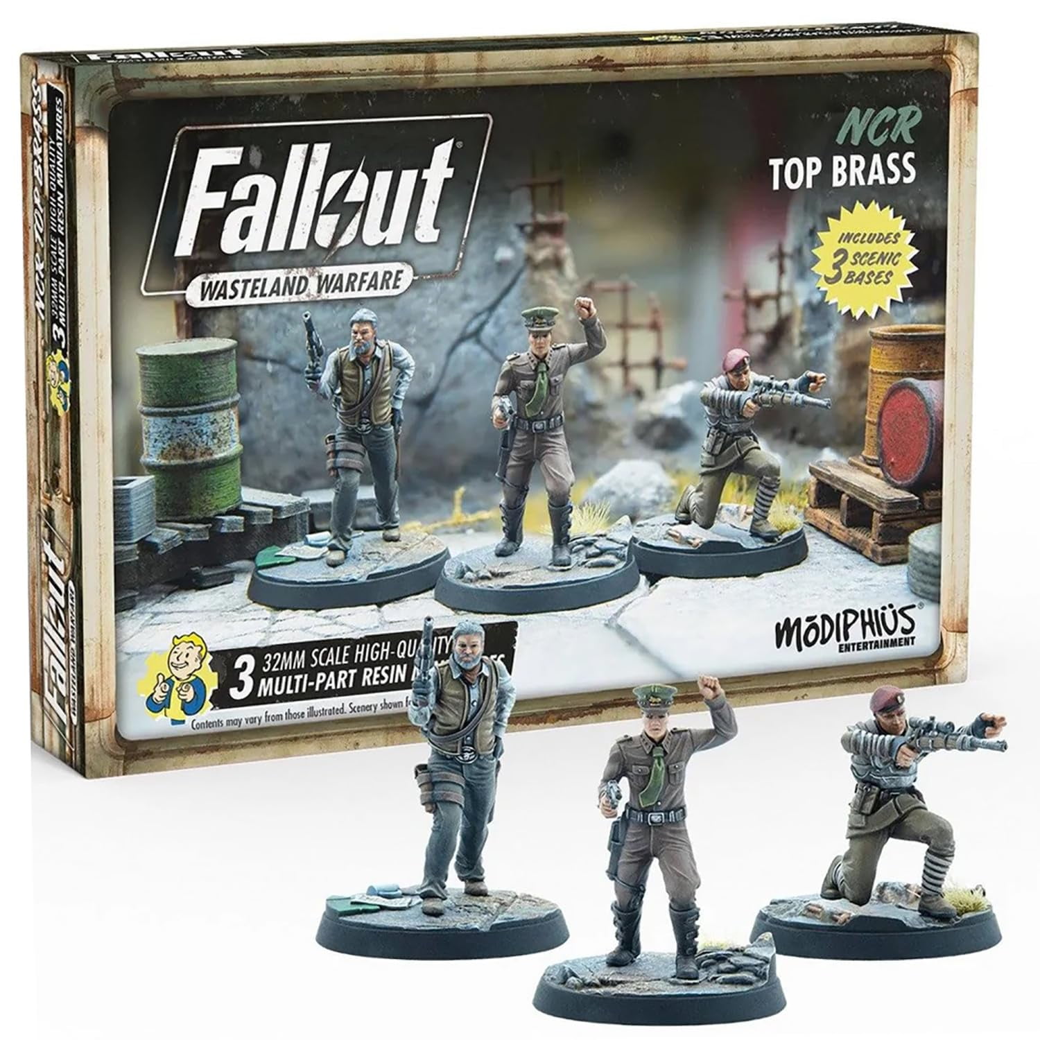 Set De Figuras Modiphius Entertainment Fallout Wasteland Warfare