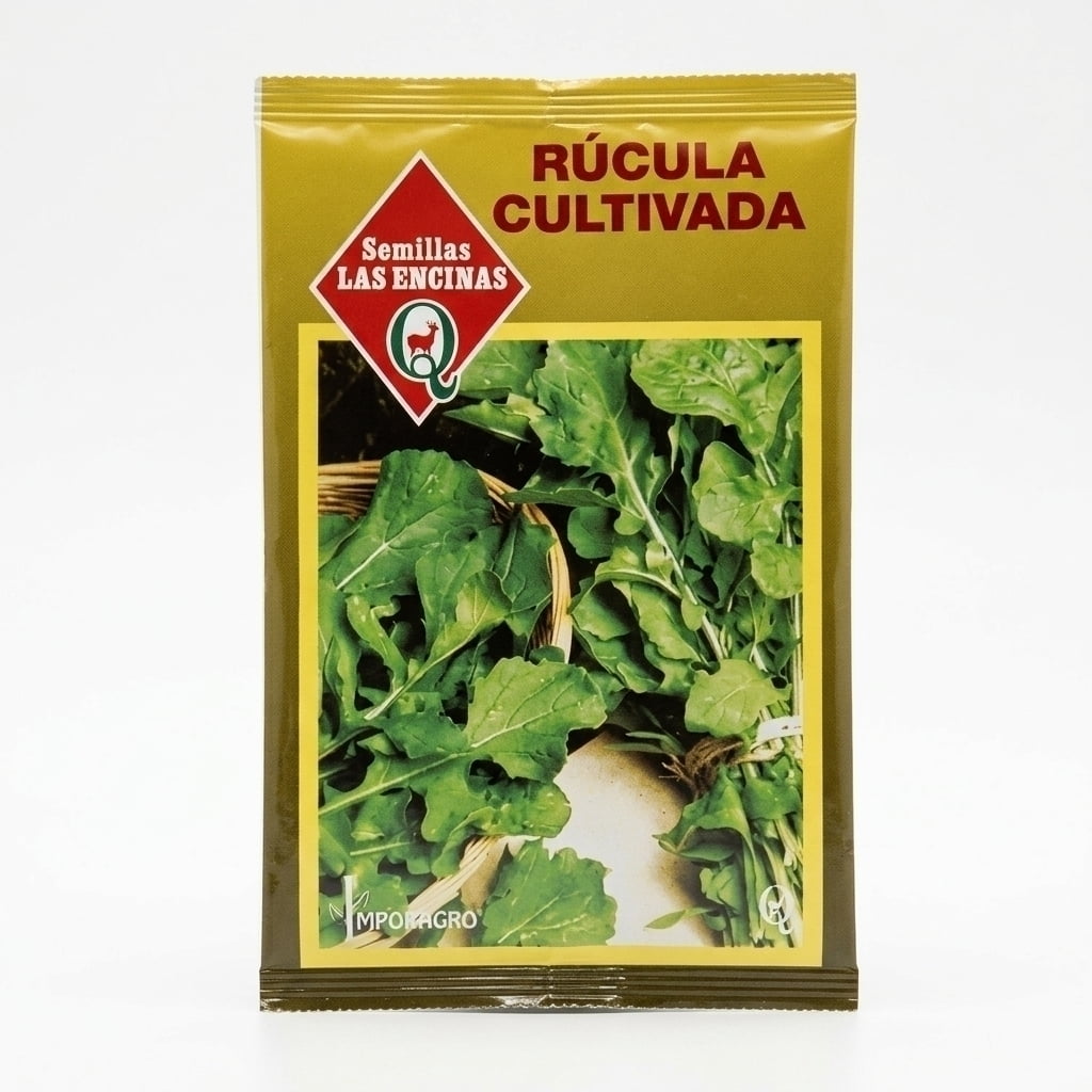 Semillas De Rúcula Cultivada Sobre Semillas Las Encinas