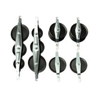 Bothyi - 6X Bloques De Poleas Para Demostrar Experimentos De Física Con Juego De Bloques De Poleas Con Gancho