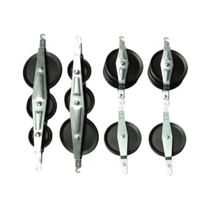 Bothyi - 6X Bloques De Poleas Para Demostrar Experimentos De Física Con Juego De Bloques De Poleas Con Gancho