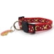 thumbnail image 5 of Collares para gatos, 5 unidades, estampado de estrellas y lunas, ajustables, con cascabel, 5 of 6