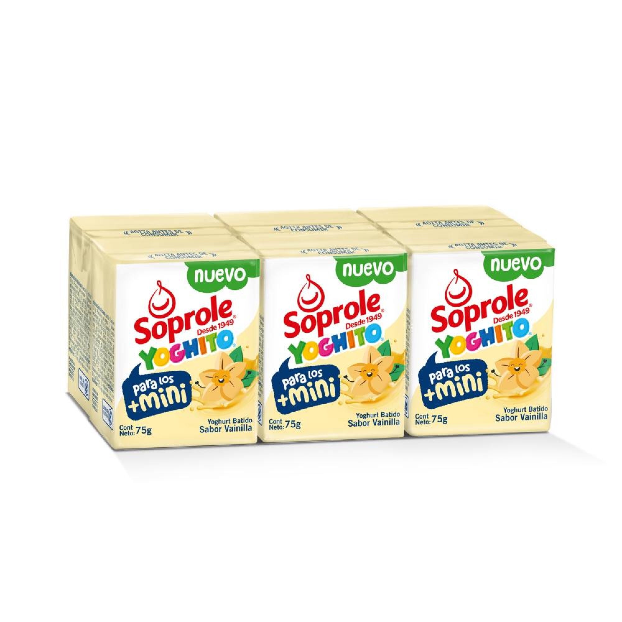 Yoghurt Batido Mini Vainilla 75 g Soprole